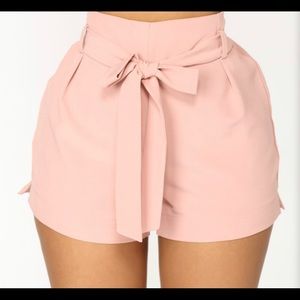Pink shorts